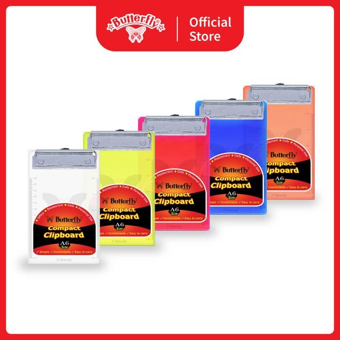 New Clipboard A6 Compact Butterfly