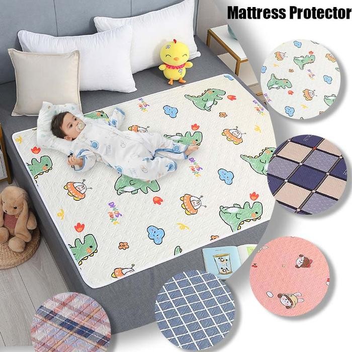 Dialogue Baby - Perlak Tidur Bayi Waterproof/Matras Protector Waterproof Reusable Mattress Protector