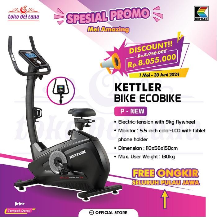 KETTLER Ecobike P New Sepeda Statis