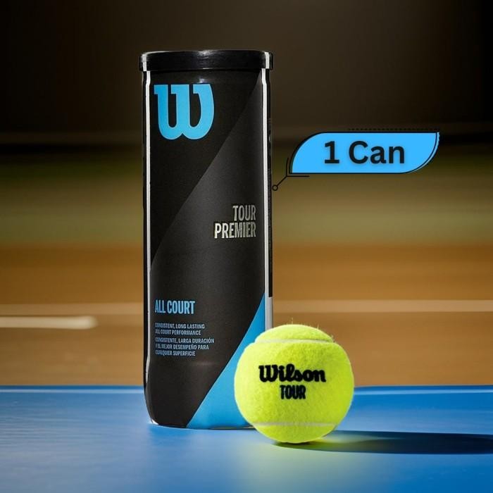 Bola Tenis Wilson Tour Premier / Wilson Tennis Ball Tour Premier All Court / Bola Tenis Wilson All