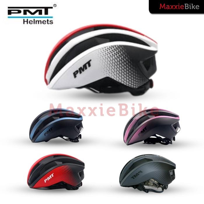 Ready PMT Pudi Helm Sepeda Cycling Bike Helmets Aero Ultralight RoadBike MTB Busa Outdoor