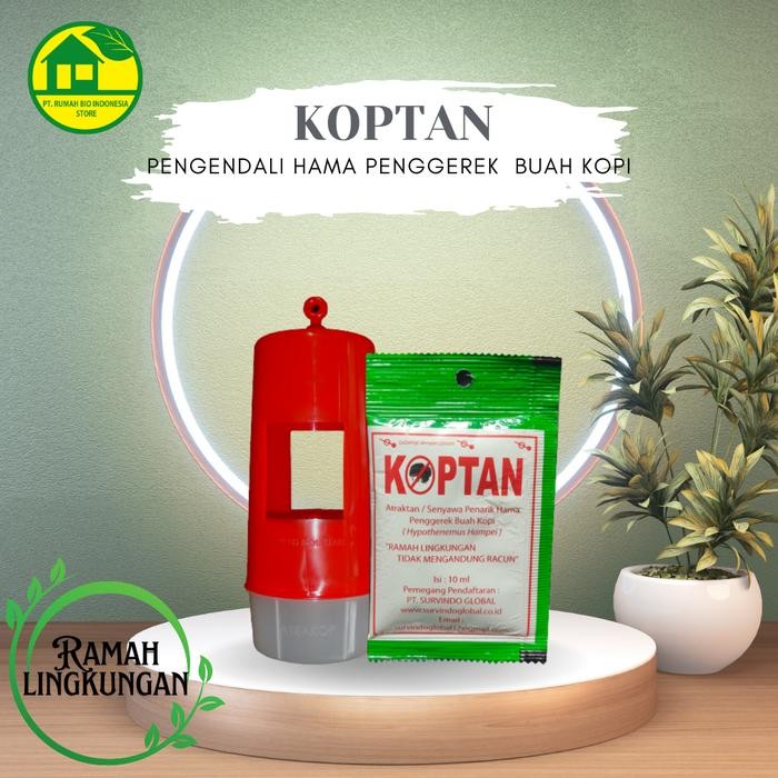 New KOPTAN Feromon+Perangkap Pengendali hama penggerek buah kopi PBKo