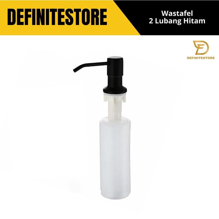 Kitchen Sink 2 Lubang Wastafel Cuci Piring 2 Lubang Bak Cuci Piring 2 Lubang Stainless Steel 8245