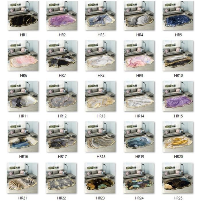 Karpet Lantai Polyester UK 200x140cm/Karpet Lantai ruang Tamu Modern