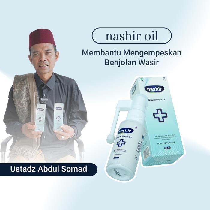 Nashir Spray Oil - Untuk Mengempeskan Wasir/Ambeien