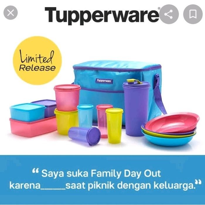 Terlaris Family day out tupperware