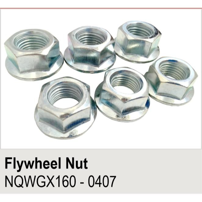 :<:<:<:<] Mur Roda Gila / Flywheel Nut Mesin Penggerak / Engine