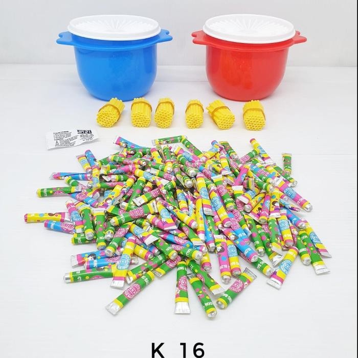 0uv2- Mainan Anak Balon Tiup Kkk Original Mainan Jadul Balloon Kemasan Toples Isi 200 Pieces