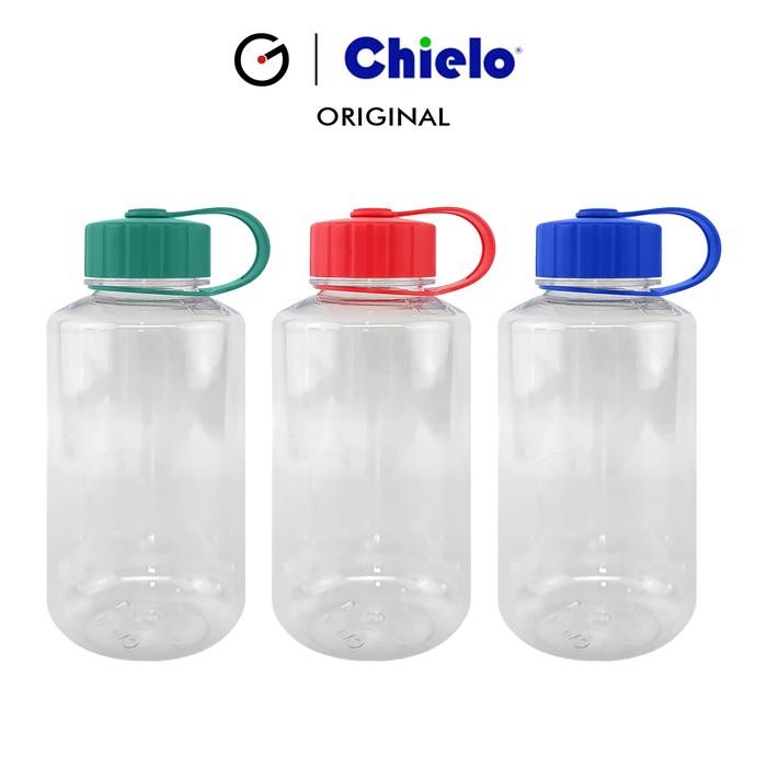 DJJ Chielo Botol Minum Premium Plastik 1000 ML Dundee Water Bottle BPA Free CHI-DUNDEE Varian Warna