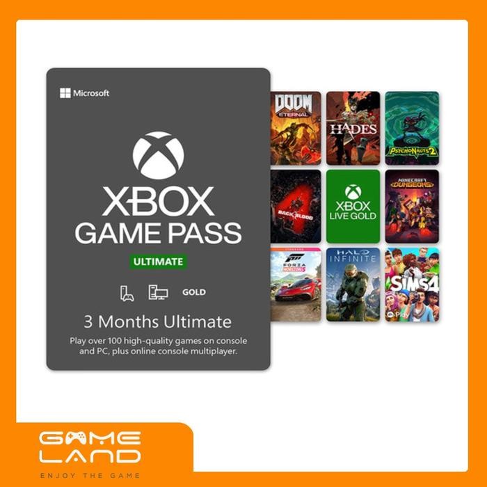 IS Xbox Gamepass Ultimate 3 Months Original