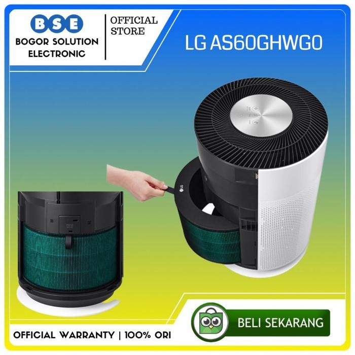 LG Air Purifier AS60GHWG0 61 M LG PuriCare 360 HIT Air Purifier