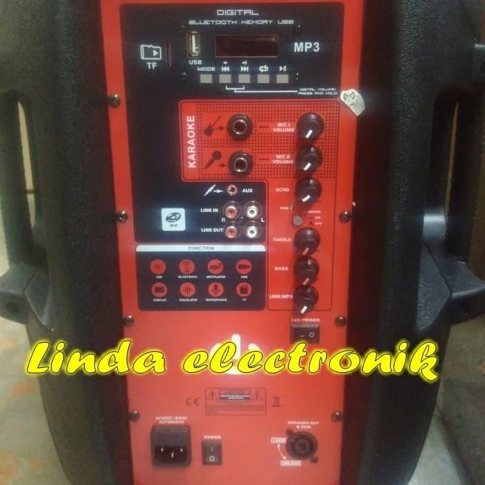 SPEAKER AKTIF 15 IN CRIMSON SHOW