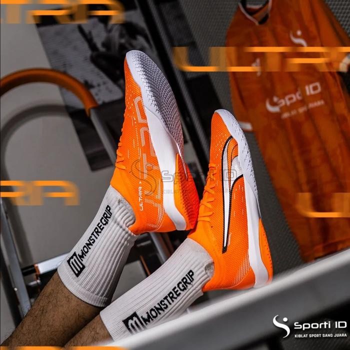 Sepatu Futsal Puma Ultra Match IT - Ultra Orange 107221-01 Original