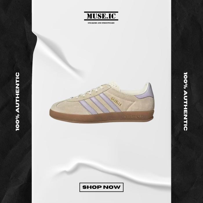 Gazelle Indoor Beige Purple Wmns