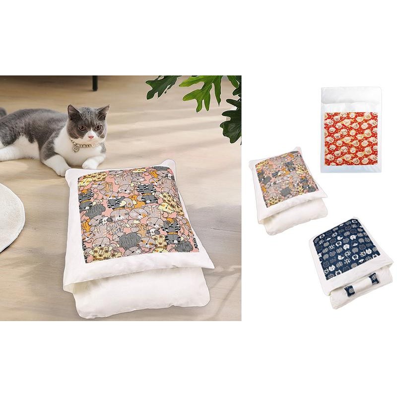 Cat Sleeping Bag Winter Pet Kitten Blanket Soft Pet Bed Cave bed Sleeping Snuggle Sack Blanket Bed C