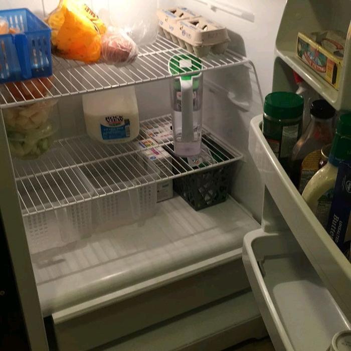 rak kulkas / tatakan kulkas besi 4428cm