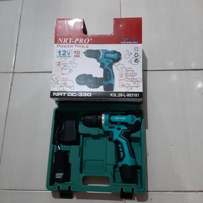 Mesin Bor Codles Batrey 12Volt Nrtpro