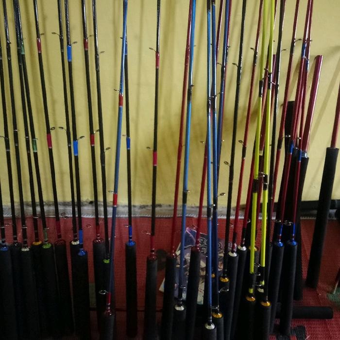 joran besutan carbon sutet panjang 120cm 135cm