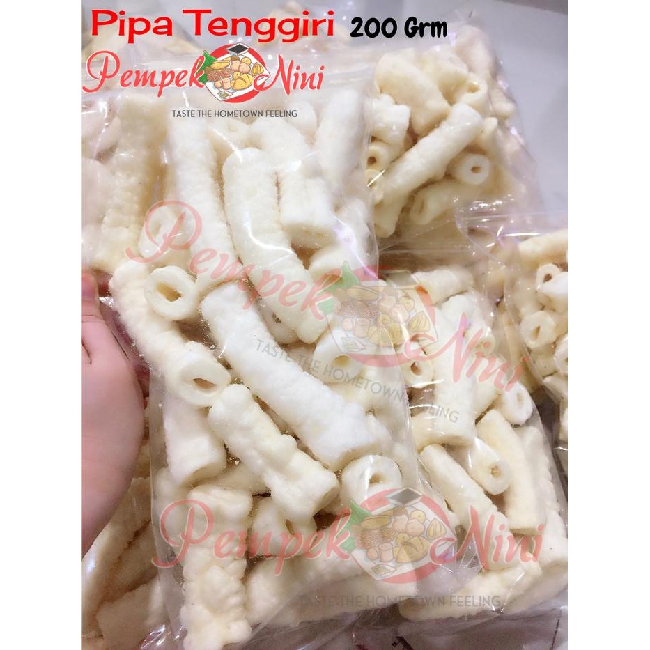 JAJANAJA- Kerupuk/Kemplang Pipa Tenggiri Asli Palembang (Pempek Nini)