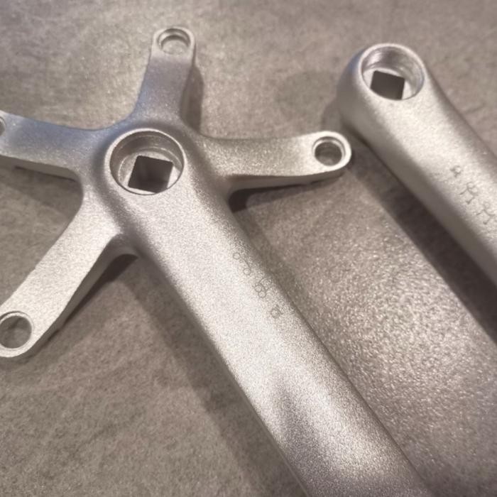 Crank arm folding bike BCD 130 kreuz BromptonN 3 sixty silver black