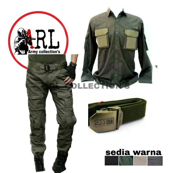 Bkb ArlC Setelan outdoor 511 tactical / kumplit celana 511+kemeja 511 dan sabuk AO634EKSLUSIF