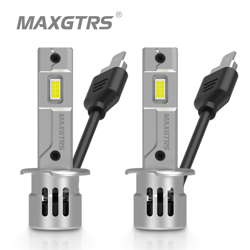 MAXGTRS Error Free H1 LED Canbus Headlight Bulb Super Bright H1 LED