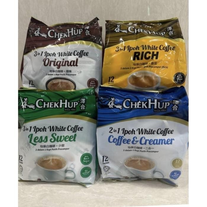 Chek Hup 2In1 Ipoh White Coffee Chekhup 3In1