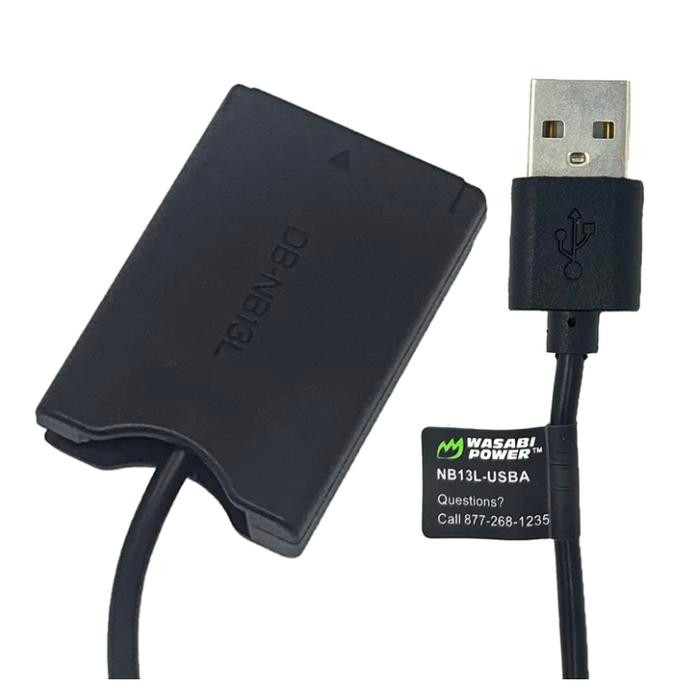 Sale Wasabi Power Battery Dummy For Canon Nb-13L Nb13L Nb 13L Baterai Dumi G1Xiii G1Xm3 G1X M3 G1 X