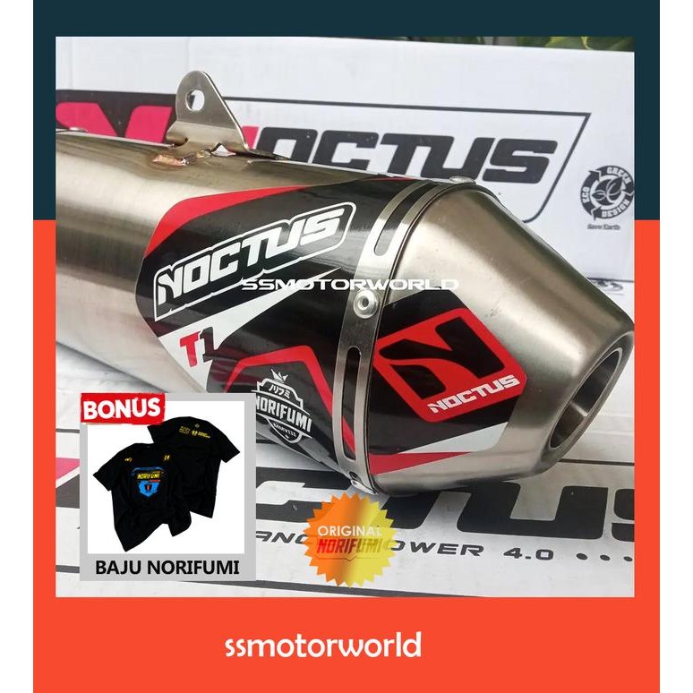 SIAPKIRIM KNALPOT NFUMI NOCTUS T1 - KNALPOT NFUMI NOCTUS T1 KLX CRF WR READY STOCK