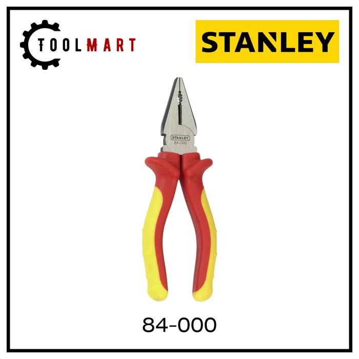 VDE Combination Plier / Tang Kombinasi Listrik 6 inch Stanley 84-000