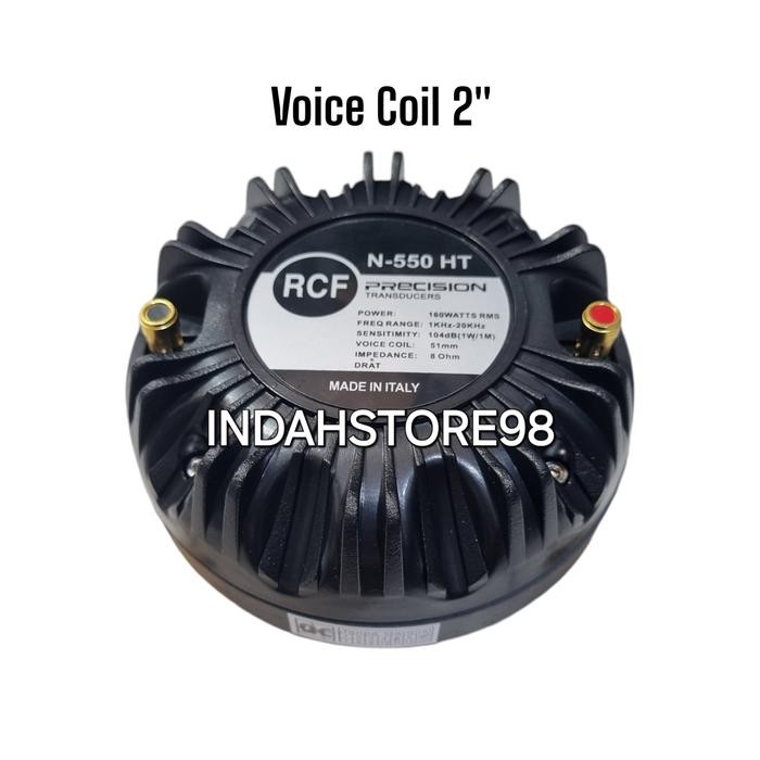 Tweeter RCF N550HT Voice Coil 2 Inch Driver Tweter RCF Grade A