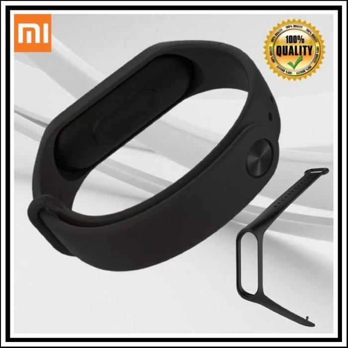 Strap Xiaomi Mi Band 3 / 4 / 5 / 6 7Original Tali Smartwatch Silicone Terlaris