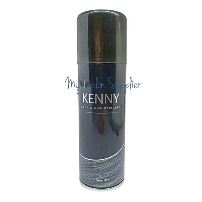 5ybo- Kenny Hair Spray Warna Hitam 180Ml