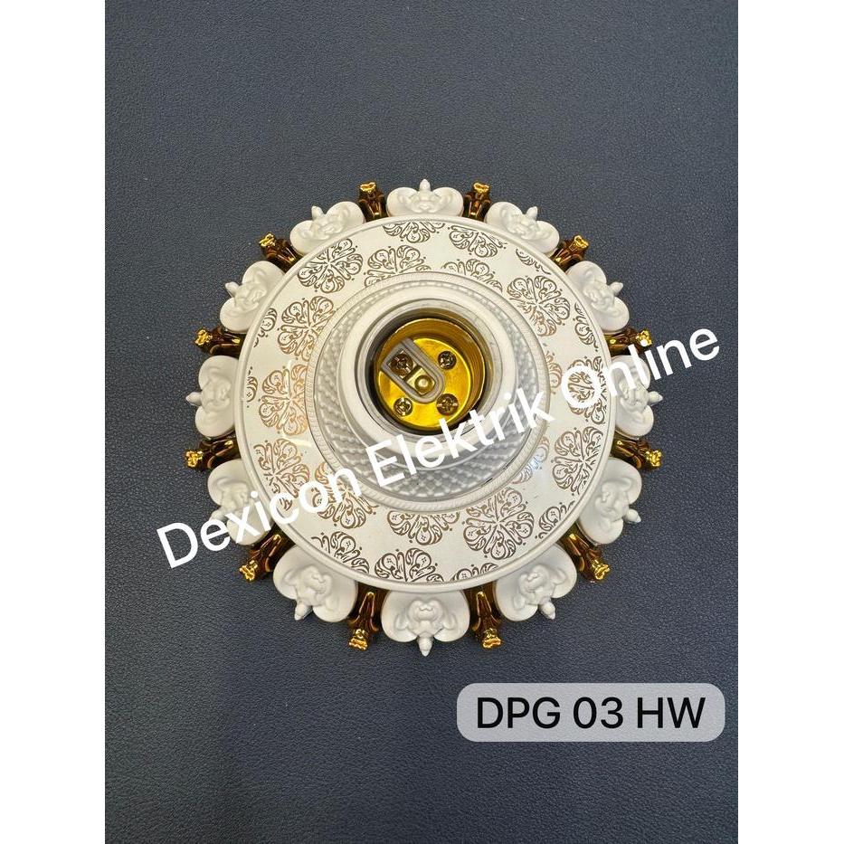 NEW fitting lampu/fitting hias/fitting hias/fitting lampu hias /PVC/Fitting Plafon Plastik