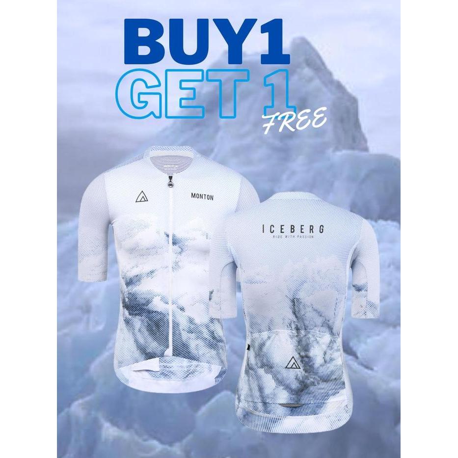 Buy 1 Get 1 Jersey Monton Iceberg Man And Women Terbaru 