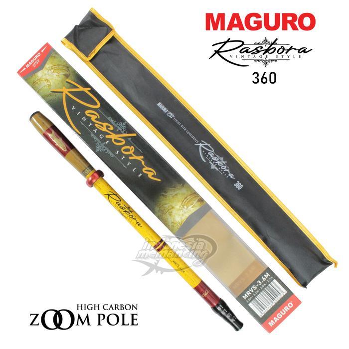 Joran MAGURO RASBORA NEW 360 s/d 630 Tegek Zoom Pole ~ Indonesia Memancing