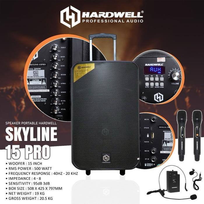 Speaker Portable 15 Inch Baretone MAX15NB - Baretone MAX 15NB