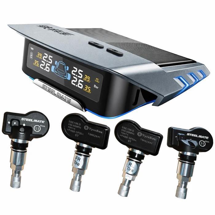 Smart Tpms Steelmate Tp-S15I / Tp-S23I (Internal Sensor) Pengukur Tekanan Ban Mobil (Original -
