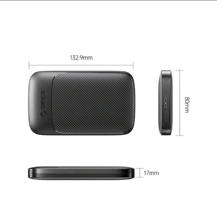Casing hardisk external enclosure usb 3.0 Orico
