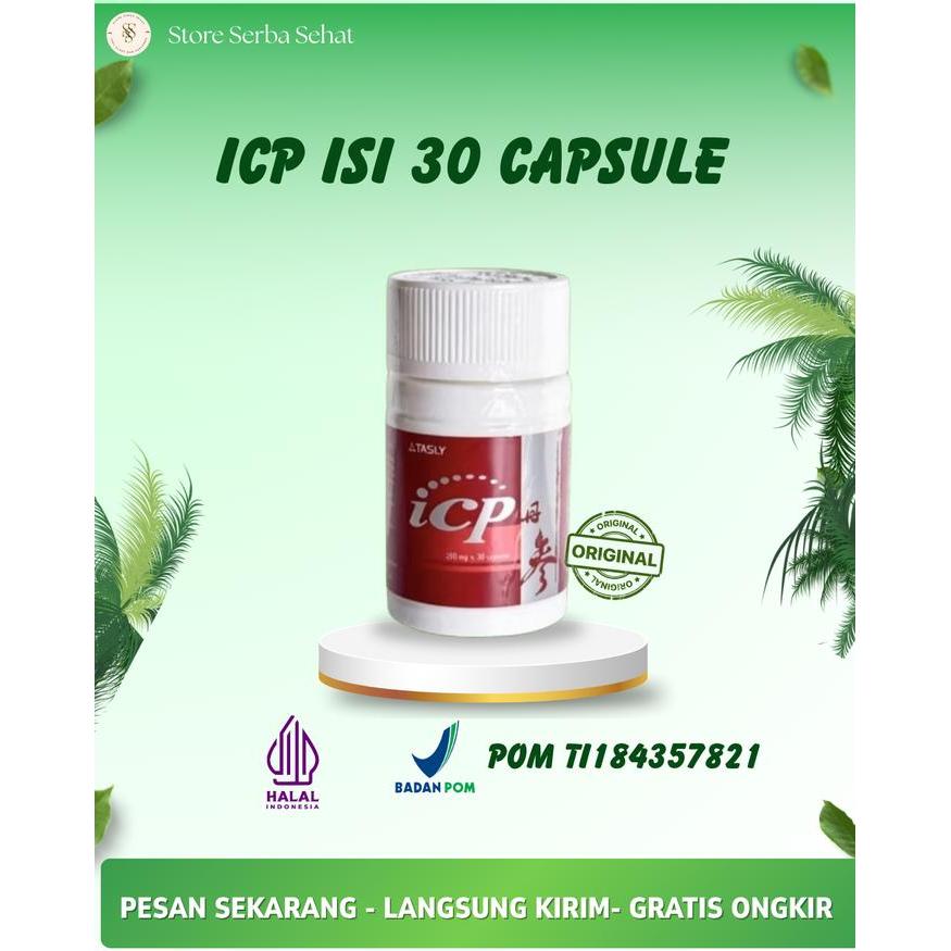 Icp Tasly Capsule Asli Original Isi 30 Kapsul Terbaru 