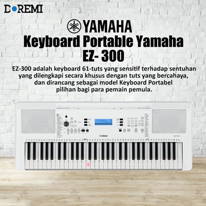 Keyboard Yamaha Portable EZ300 / EZ 300 / Yamaha EZ - 300 / 61 Tuts
