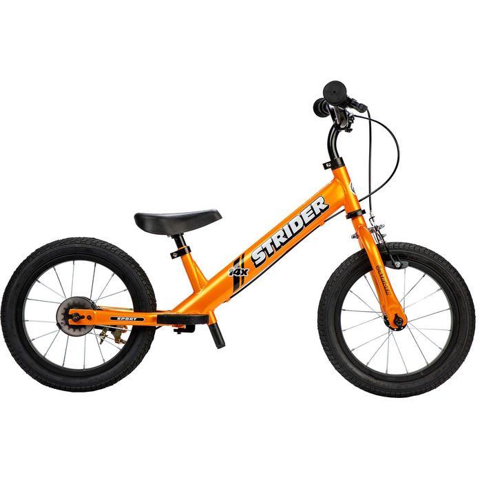 SEPEDA ANAK PUSH BIKE Strider Bike Kids 14x Sport Tangerine tanpa Pedal