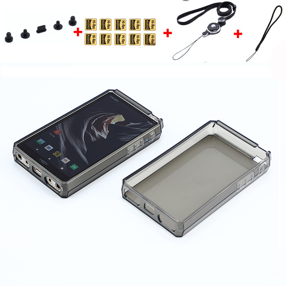 Soft Crystal Clear TPU Protective Case Cover for Hiby New R6 2020 / Hiby RS6 / R6III Shell Skin