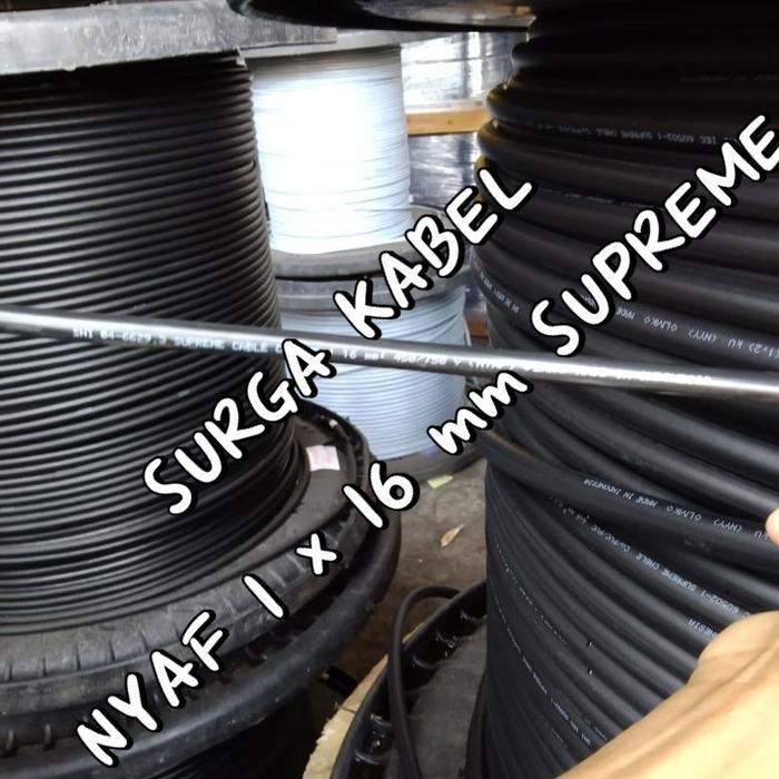 "New" NYAF 1x16 mm SUPREME / NYAF 1 x 16 / KABEL FLEXIBLE 1 x 16 mm SUPREME