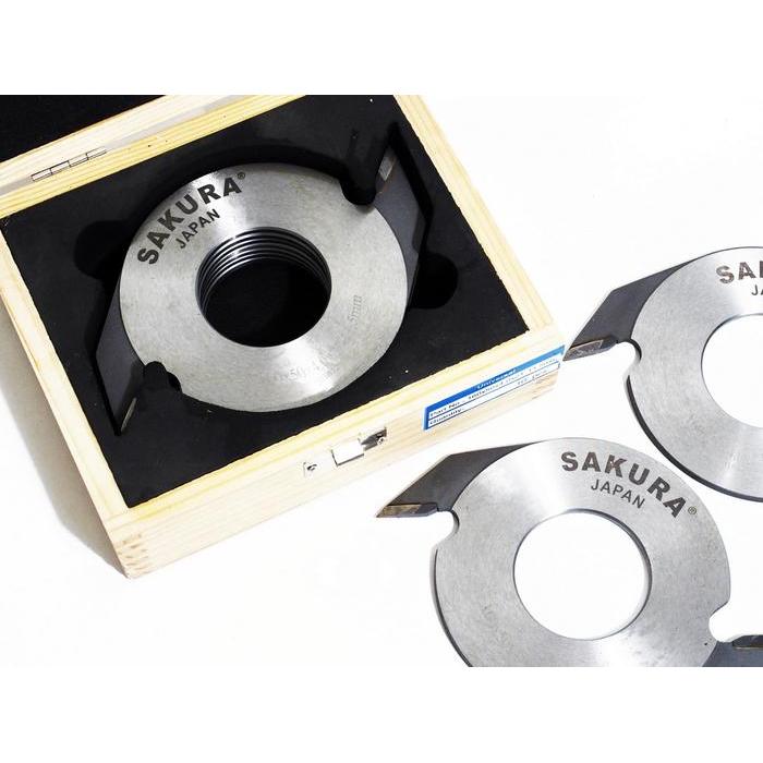 10 pcs Mata Pisau Finger Joint Cutter SAKURA 160 x 4 mm