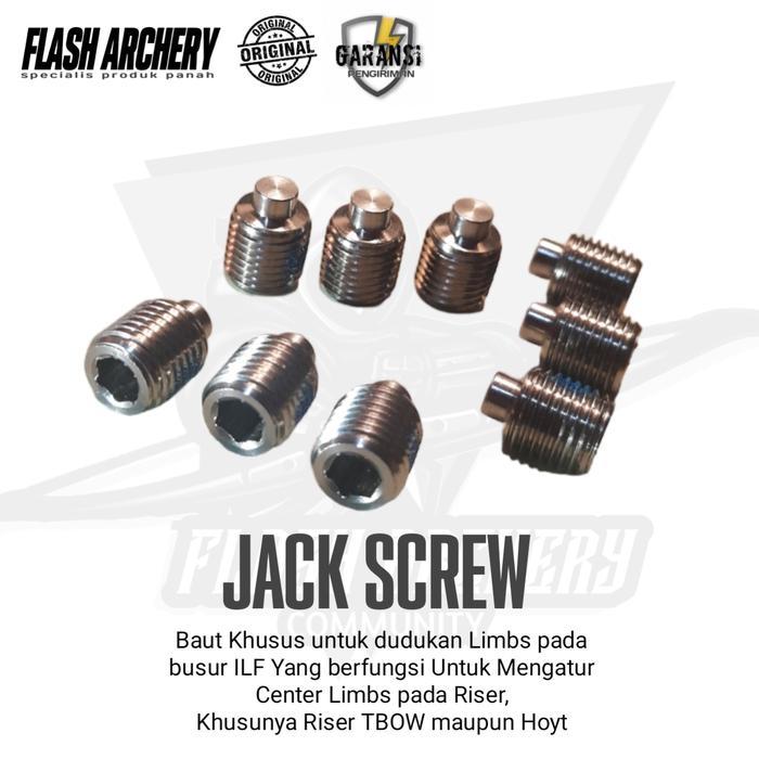 Jack Screw Riser Baut Riser Untuk Dudukan Limbs Ilf Tbow / Hoyt