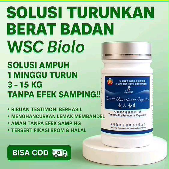 NEW TERLARIS....... WSC BIOLO ASLI ( 30 KAPSUL ) 100% ORIGINAL