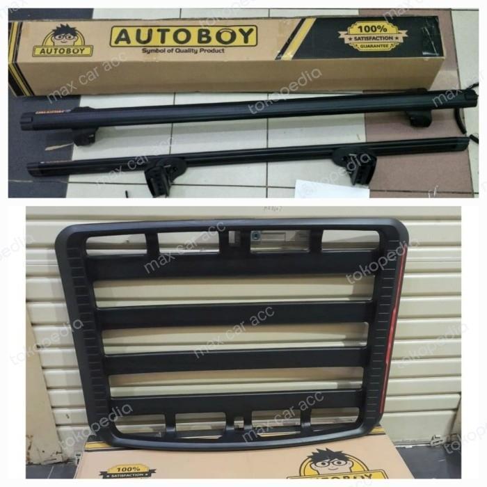 RAK BAGASI ATAS MOBIL + CROSSBAR KAKI RAK KHUSUS ALL NEW PAJERO Car