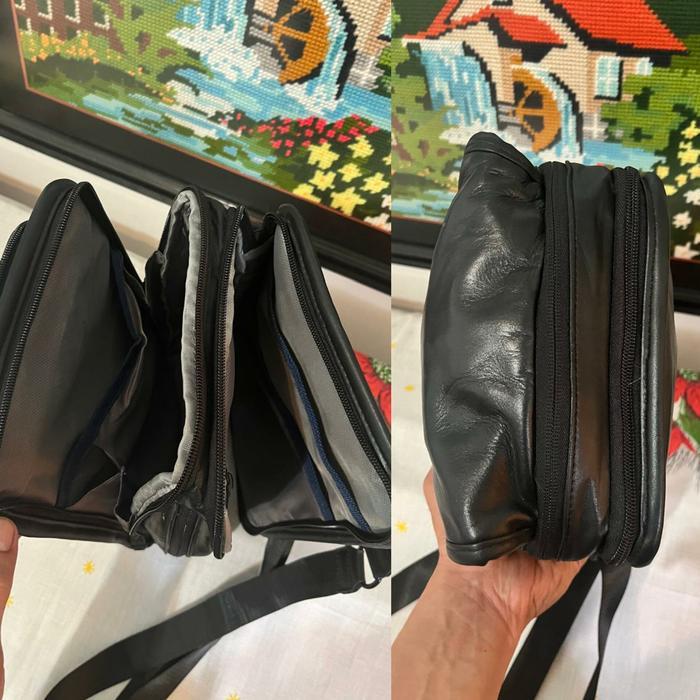 Tas Tumi Selempang Kulit - Bekas Second Preloved Original Authentic Promo