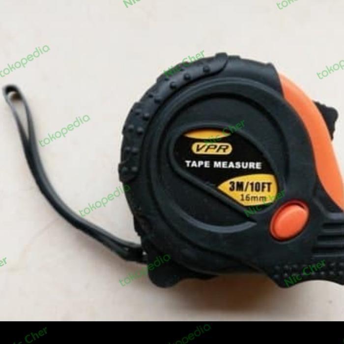 Meteran karet VPR 3 M / Meteran murah 3 M / Meteran tukang